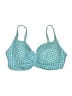 Lands' End Argyle Blue Swimsuit Top Size 10DD - photo 2