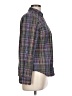 Talbots Plaid Purple Long Sleeve Button-Down Shirt Size 10 - photo 4