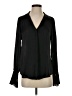 Paige 100% Polyester Black Long Sleeve Blouse Size S - photo 1