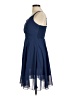 Romwe Solid Blue Cocktail Dress Size M - photo 5
