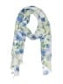 Unbranded 100% Polyester Floral Blue Scarf One size - photo 1