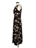 Perceptions Floral Brown Cocktail Dress Size 8 - photo 5