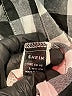 Shein 100% Polyester Checkered-gingham Black Short Sleeve Blouse Size L - photo 7