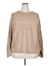 J.Jill Chevron-herringbone Tan Pullover Sweater Size 2X - photo 1