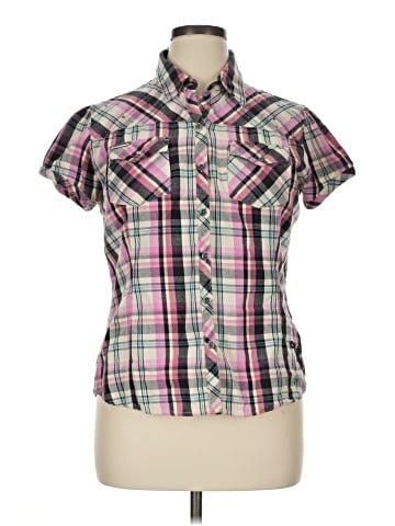 Harley Davidson Short Sleeve Button-Down Shirt (view 1)