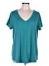 Torrid Teal Short Sleeve T-Shirt Size Lg Plus (0) - photo 1