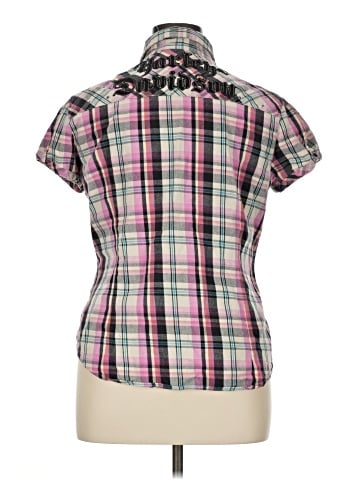Harley Davidson Short Sleeve Button-Down Shirt (view 2)