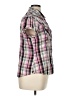 Harley Davidson 100% Cotton Plaid Pink Short Sleeve Button-Down Shirt Size XL - photo 4