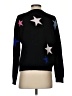 Rails Stars Black Wool Pullover Sweater Size S - photo 2