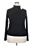 Lou & Grey Black Long Sleeve Turtleneck Size XXL - photo 1