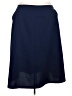 BFA Classics 100% Polyester Solid Blue Casual Skirt Size 28 waist - photo 1