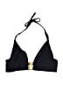 Eres Solid Black Swimsuit Top Size 8 - photo 1