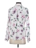 Candie's 100% Polyester Floral White Long Sleeve Blouse Size S - photo 2