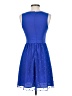 Mac & Jac 100% Polyester Hearts Blue Cocktail Dress Size S - photo 2