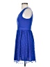 Mac & Jac 100% Polyester Hearts Blue Cocktail Dress Size S - photo 5