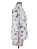 Candie's 100% Polyester Floral White Long Sleeve Blouse Size S - photo 4