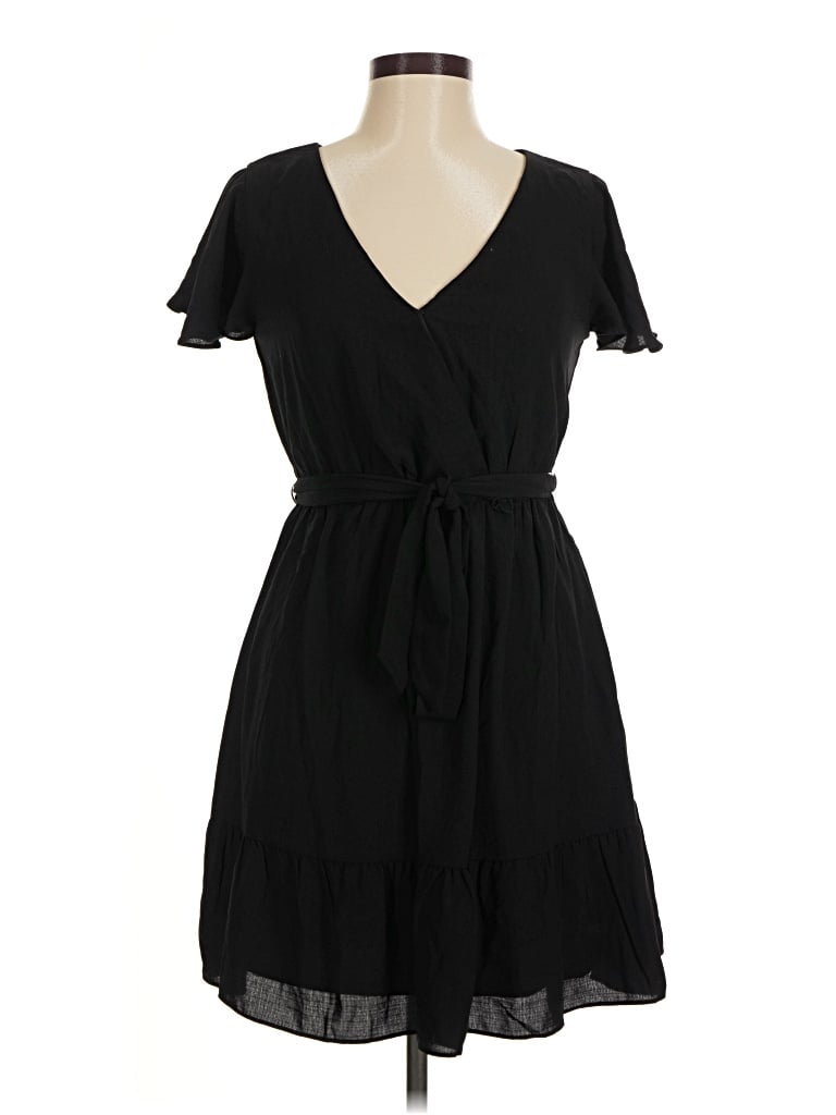 Pre-owned A. Byer Casual Dress In Black