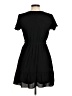 A. Byer 100% Polyester Solid Black Casual Dress Size M - photo 2