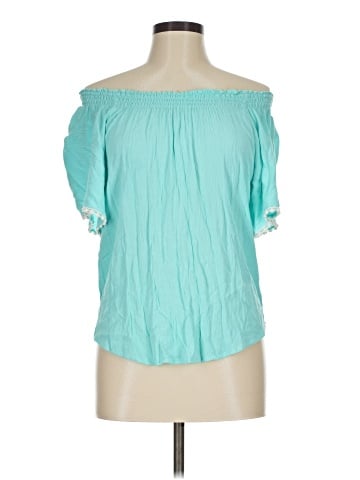 No Boundaries 3/4 Sleeve Blouse (view 1)