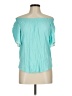 No Boundaries 100% Rayon Teal 3/4 Sleeve Blouse Size M - photo 1