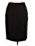 St. John Solid Black Formal Skirt Size 12 - photo 1