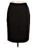 St. John Solid Black Formal Skirt Size 12 - photo 2