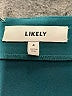 Likely Solid Teal Cocktail Dress Size 4 - photo 7