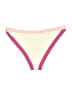 L Space Color Block Pink Swimsuit Bottoms Size M - photo 2