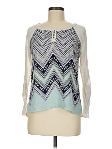Rewind Long Sleeve Blouse (view 1)
