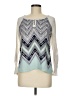 Rewind 100% Polyester Blue Long Sleeve Blouse Size M - photo 1