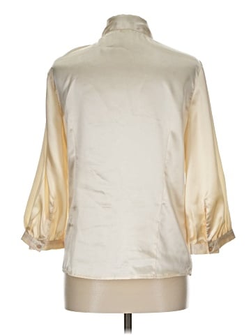 The Limited 3/4 Sleeve Silk Top (view 2)