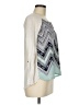 Rewind 100% Polyester Blue Long Sleeve Blouse Size M - photo 4