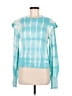 Generation Love Tie-dye Blue Teal Pullover Sweater Size M - photo 1