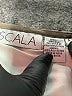 Scala 100% Silk Metallic Silver Cocktail Dress Size 4 - photo 7