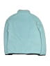 Old Navy 100% Polyester Solid Teal Fleece Jacket Size 10 - 12 - photo 2