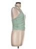 Shein Green Halter Top Size L - photo 4