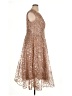 Mac Duggal 100% Polyester Stars Brown Cocktail Dress Size 14 - photo 4