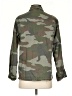 Topshop 100% Cotton Camo Green Jacket Size 2 - photo 2