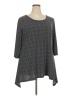 Woman Within Gray 3/4 Sleeve Top Size 18 (L) - photo 1