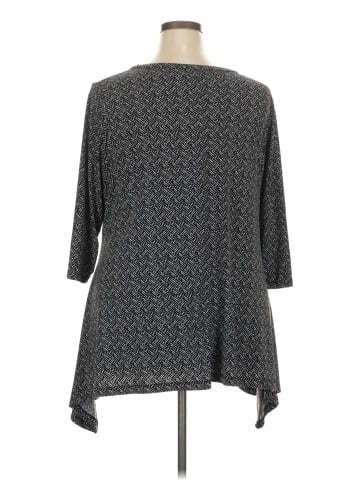 Woman Within 3/4 Sleeve Top (view 2)