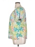 Rebecca Malone Tropical Green Short Sleeve Blouse Size 1X - photo 5