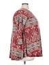 Veranee Paisley Red 3/4 Sleeve T-Shirt Size 3X - photo 4