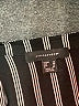Atmosphere 100% Viscose Stripes Black Long Sleeve Blouse Size 20 - photo 7