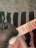 Atmosphere 100% Viscose Stripes Black Long Sleeve Blouse Size 20 - photo 8
