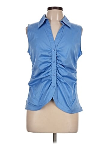 White House Black Market Sleeveless Blouse (view 1)