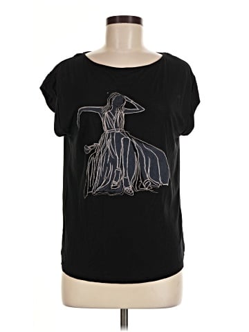 Halston Heritage Short Sleeve T-Shirt (view 1)