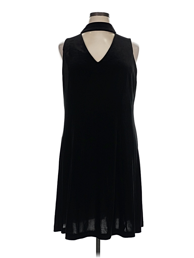 Pre-owned Lane Bryant Cocktail Dress In Black