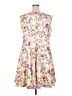 Gabby Skye Floral Ivory Casual Dress Size 18 - photo 2