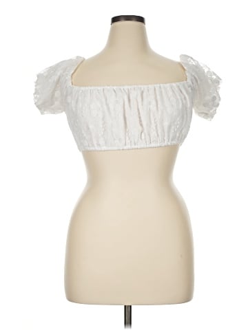 STAUD Short Sleeve Blouse (view 1)