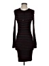 ATM Stripes Black Casual Dress Size S (estimated) - photo 1